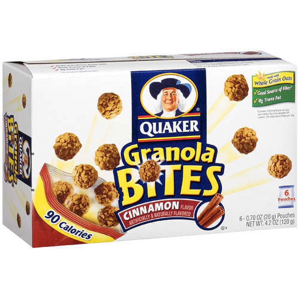 Quaker Granola Bites Cinnamon