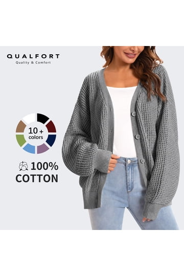 Gray Long Cardigan
