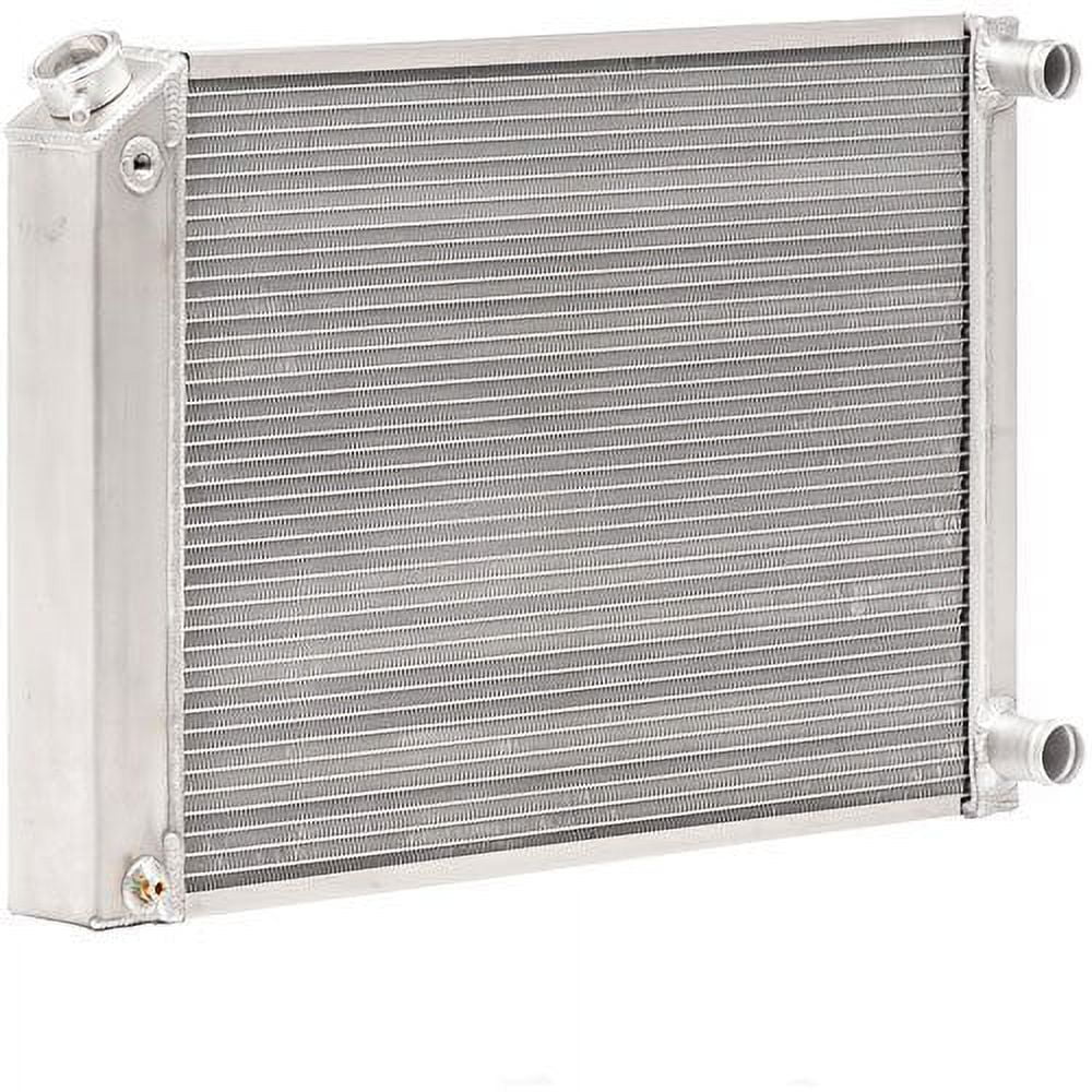 QUALIFIER NATURAL FINISH RADIATOR DUAL PASS W/DUAL 1IN CORE 28.25IN X ...