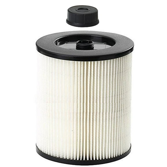 QUALTEX Q FIRST 4 SPARES Replacement Filter with Cap 9-17816 fits All Vacuums 5 Gallons & Above