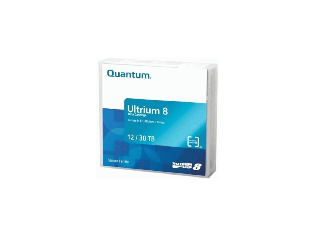Cinta QUANTUM MR-L8MQN-01 ULTRIUM-8 DATA CARTRIDGE. 12TB NATIVE / 30TB COMPRESSED ...