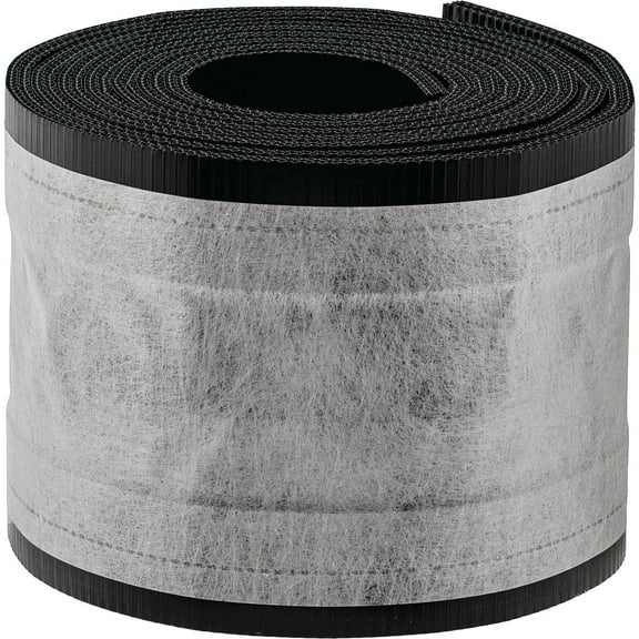QUARRIX BUILDING PRODUCTS 58784 Shingle Ridge Vent, 11-1/4", Black Residential Use, Standard Application