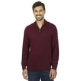 thumbnail image 1 of George Men's and Big Men's Jersey Quarter Zip Sweater, 1 of 3