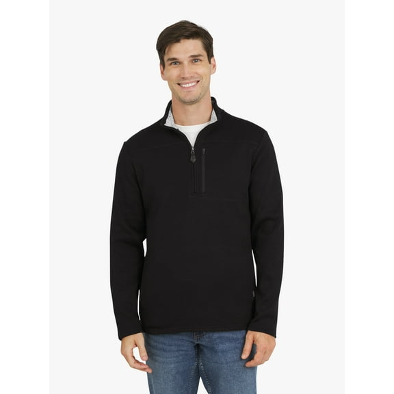 Chaps Men's & Big Men's Quarter Zip Fleece Sweater, Sizes S-3XL