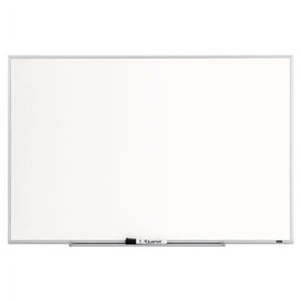 QUARTET Dry Erase Board Whiteboards, Stylish Frame, Melamine, White