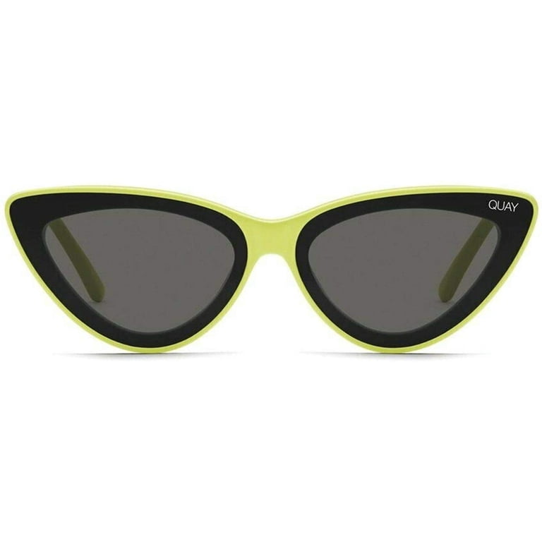 QUAY AUSTRALIA Flex Lizzo Yellow/Smoke Lens One Size  display picture 3