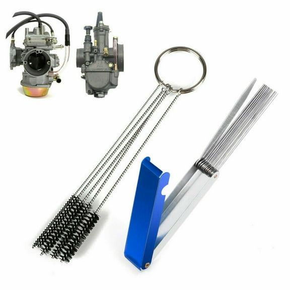 QUAYUB 18 in 1 Motorcycle ATV Carb Cleaning Brush Dirt Jet Remove Tool Kit Hot Sale