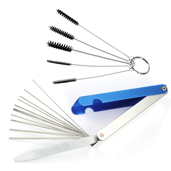QUAYUB Carb Jet Cleaning Tools Set Carburetor Wire Cleaner Kit For Motorcycle ATV Parts