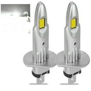 QUAYUB H1 LED Headlight High Beam or Low Beam Bulbs Conversion Kit Super Bright White 2PCS