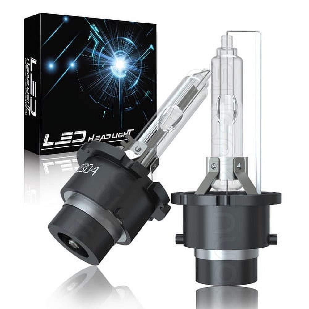 QUAYUB HID XENON / LED HEADLIGT BULBS 2PCS 6000K SUPER