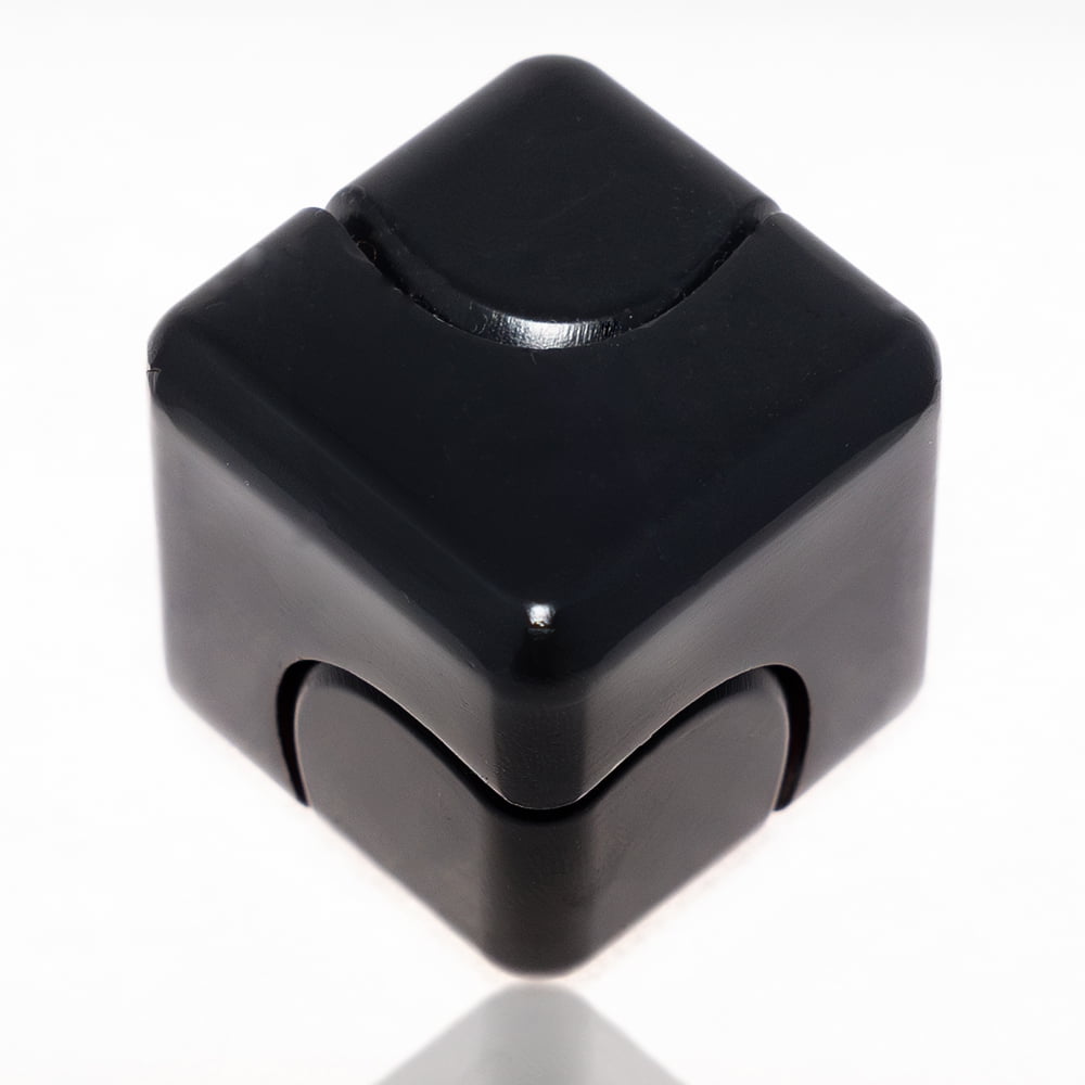 QUBI-Fidget-Cube-Spinner-Black