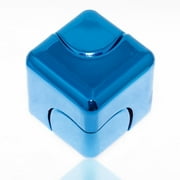 QUBI Fidget Cube Spinner Blue Lightweight and Pocket Size Fidget Spinner Toy.