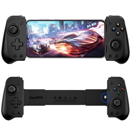 QUCOPRE (Lightning) Mobile Gaming Controller for iPhone, iPhone Controller with Hall Effect, Support Xbox Cloud Gaming,Steam Link,GeForce Now