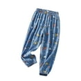 thumbnail image 1 of QUDDERR 2-9T Kids Boys Girls Bloomers Pants Printing Joggers Pants Baby Cotton Sweatpants Elastic Waist Pants for Toddler Boys Girls, 1 of 8