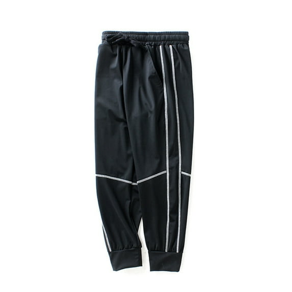 QUDDERR Kids Boys Sweatpants Teen Sport Jogger Casual Active Playwear Sweats Pants Elastic Waist Casual Full Length Pants Quick-Dry Pants,Size 5-14Y