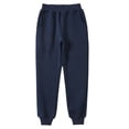 thumbnail image 1 of QUDDERR Kids Toddle Jogger Pants for Girls Boys Cotton Sweatpants with Pocket Youth Summer Thin School Uniform Trousers for 5-17 Years, 1 of 9