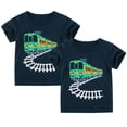 thumbnail image 1 of QUDDERR Kids Toddler Boys T-Shirt Summer Tees Top 1-9T Baby Short-Sleeve Tshirt Cotton Casual Cute Cartoon Pullover T Boys Clothes, 1 of 8