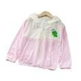 thumbnail image 1 of QUDDERR Kids Toddler Sun Shirt for Boys Girls Light Sun Protection Jacket 1-10 Years Unisex Summer Hooded Rashguard Baby UPF 50+ Sunsuits, 1 of 9