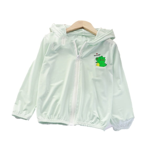 QUDDERR Kids Toddler Sun Shirt for Boys Girls Light Sun Protection Jacket 1-10 Years Unisex Summer Hooded Rashguard Baby UPF 50+ Sunsuits