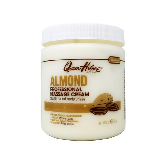 Queen Helene Professional Massage Cream, Almond, 15 Oz