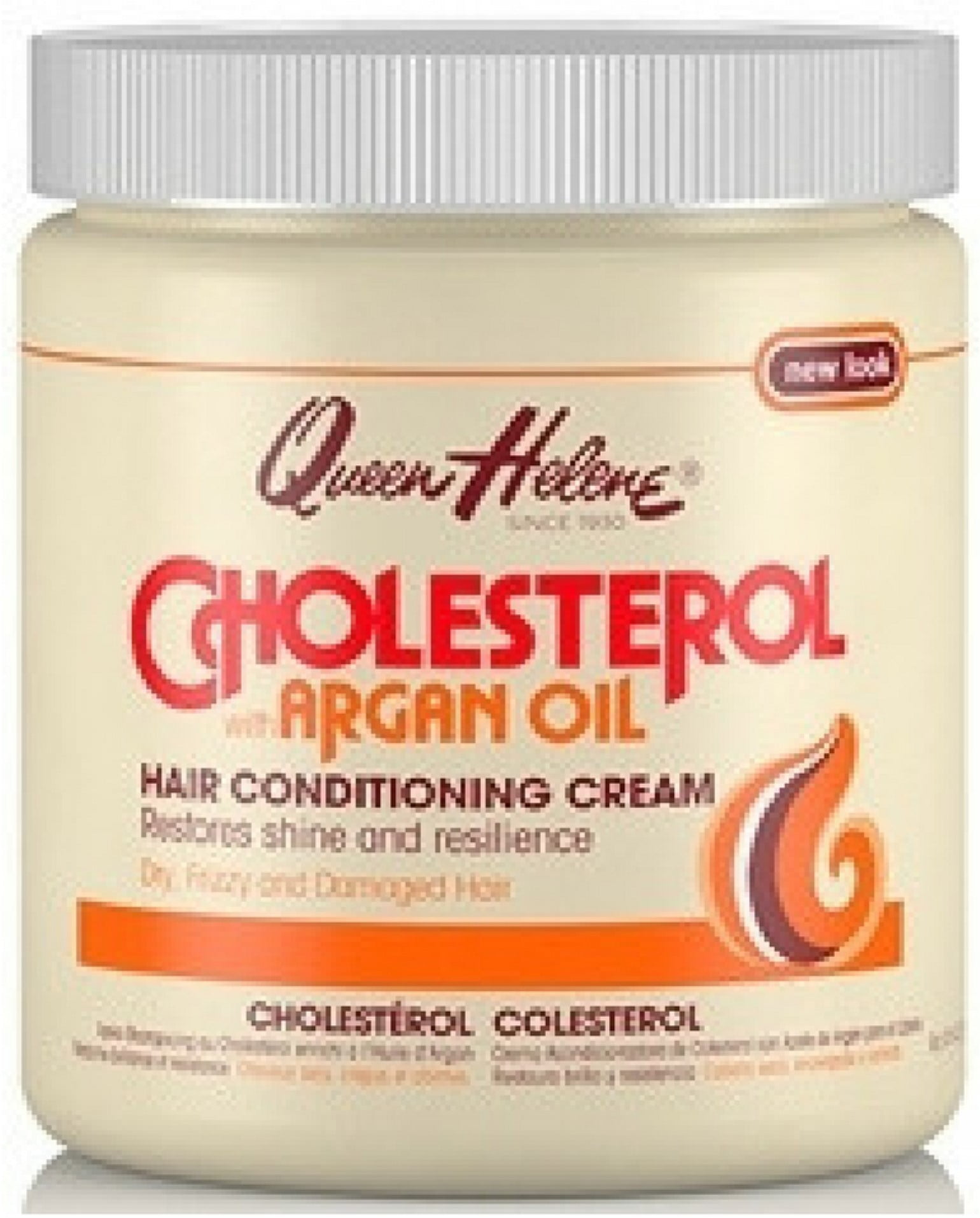 QUEEN HELENE Cholesterol Hair Conditioning Creme Argan Oil, 15 oz