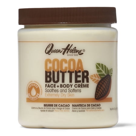Queen Helene Natural Cocoa Crème, Cocoa Butter, 15 Ounce