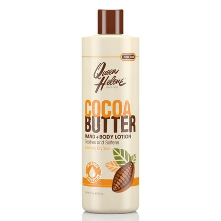 QUEEN HELENE Cocoa Butter Hand & Body Lotion 16 oz (Pack of 2)