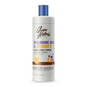 Queen Helene Hyaluronic Acid + Vitamin E Hand + Body Lotion, Instant Skin Hydrator, Normal to Dry Skin, 32 FL OZ