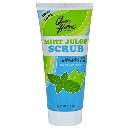 QUEEN HELENE Mint Julep Facial Scrub 6 oz (Pack of 3)