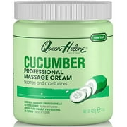 QUEEN HELENE Professional Massage Cream, Cucumber 15 oz
