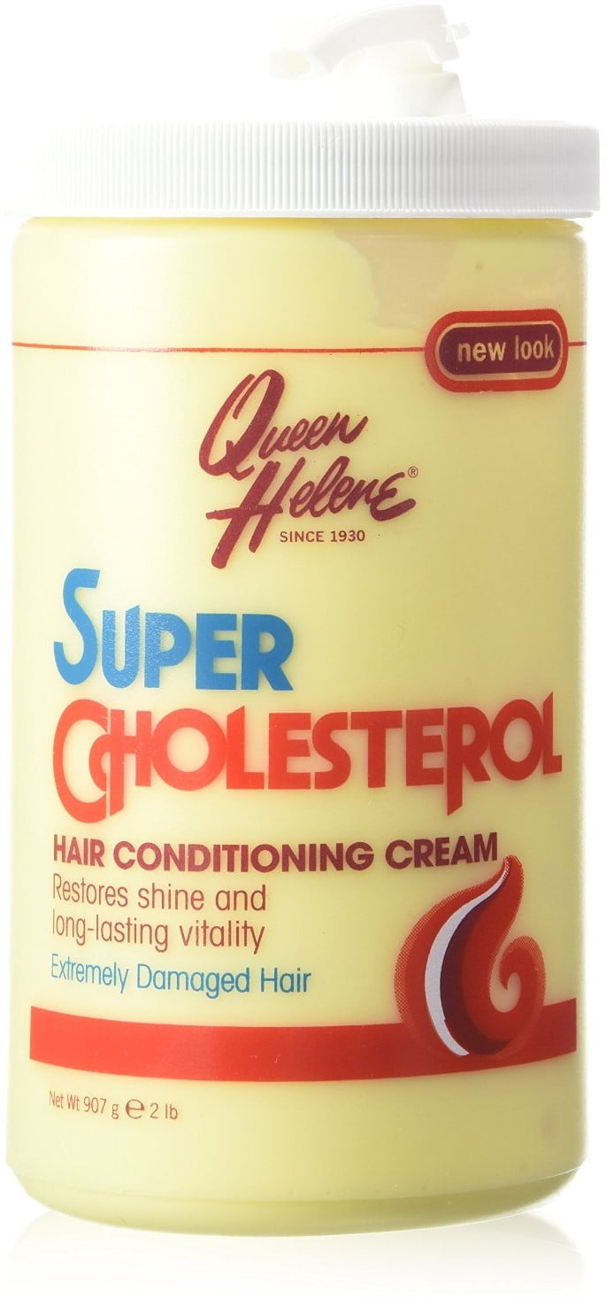 QUEEN HELENE Super Cholesterol Hair Conditioning Cream 32 oz (Pack of 4)
