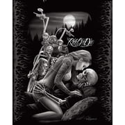 QUEEN RIDER OR DIE LOVERS BLANKET