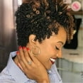 QUEENTAS Short Crochet Hair 6 Packs 10inches 6MM Small Toni Curl Carrie