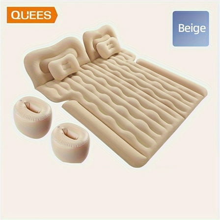 QUEES SUV Car Inflatable Bed, Car Trunk Air Mattress
