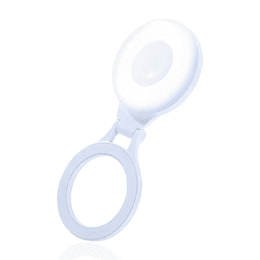 QUERZIS Magnetic Portable Fill Light – LED Ring with Mirror & 3 Modes