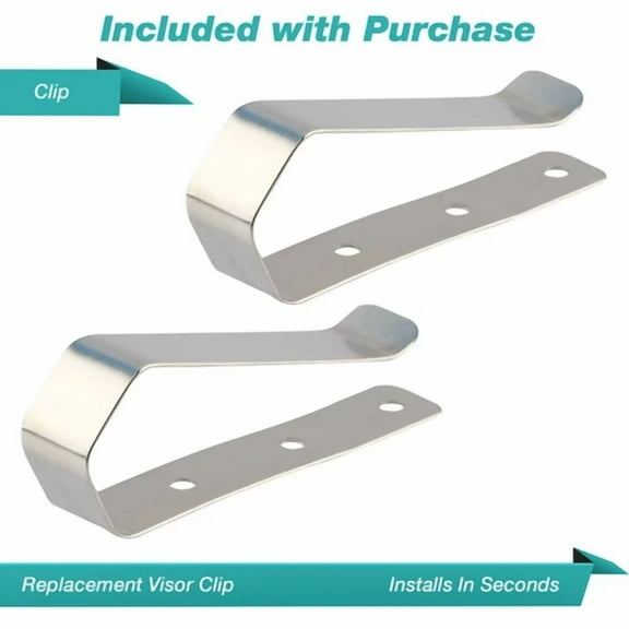QUEST- 2 Visor Clip Garage Door Remote Opener Replacement For Liftmaster Chamberlain