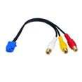 thumbnail image 1 of QUEST -Audio Video Cable For Toyota Blue 6Pin Connector To 3 Rca Female, 1 of 3