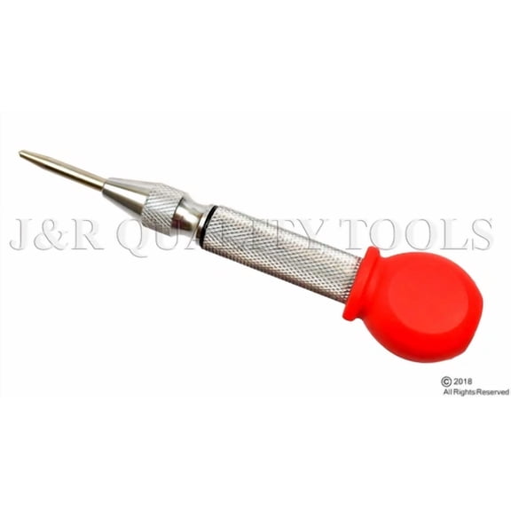 QUEST- Automatic Center Punch Strikes Surface W/O Hammer Spring Loaded Window Breaker