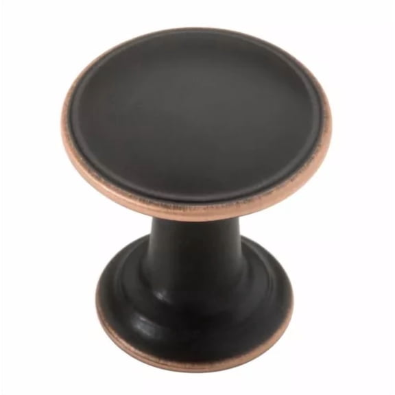 QUEST- Brainerd 25Mm Nautical Cabinet Knob Bronze W/Copper Highlights Liberty P18638V