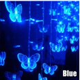 thumbnail image 1 of QUEST -Butterfly 96 Led Fairy String Curtain Lights Christmas Party Wedding Decor Lamp, 1 of 6