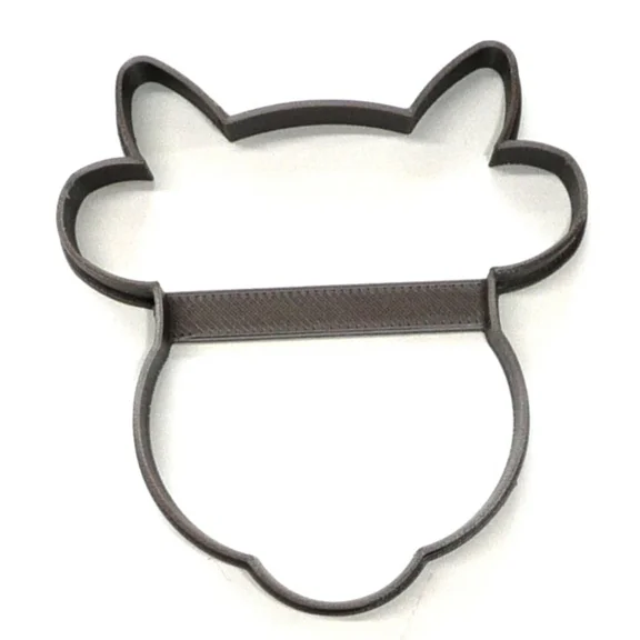QUEST- Cow Head Face Outline Farm Animal Cookie Cutter Usa Pr4404