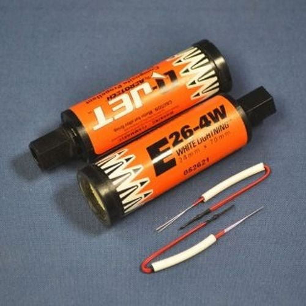 QUEST E264 (2 Pack) White Lightning Model Rocket Engines