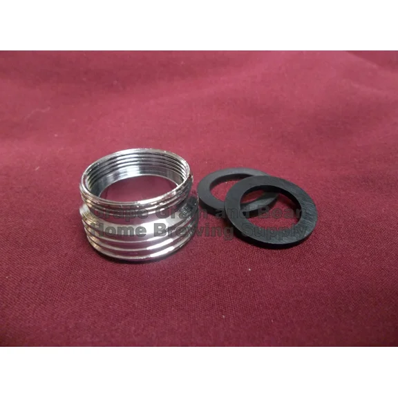 QUEST- Garden Hose Faucet Adapter, Wort Chiller Adapter, Jet Bottle Washer Adapter