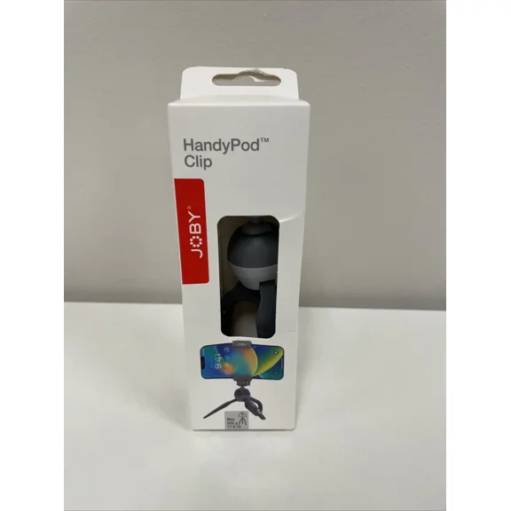 QUEST -Joby - Handypod Clip Tripod Cell Phone Mount Foldable Table Top Grey Vlog Camera