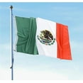 thumbnail image 1 of QUEST- Mexican Flag 3 X 5 Feet With Brass Grommets 36" X 60" Indoor Outdoor Fast Ship, 1 of 3