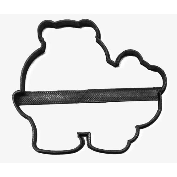 QUEST- Momma Bear With Baby Cub On Back Outline Mom And Baby Cookie Cutter Usa Pr3128