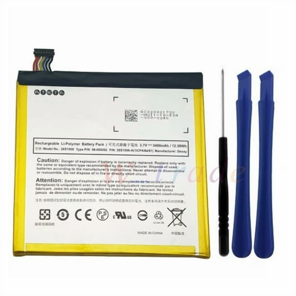 QUEST- New Battery St06 58-000092 26S1006 For Amazon Fire Hd 6" Pw98Vm