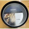 thumbnail image 1 of QUEST -Non-Stick 9 Inch Fluted Tart Pan Bake Pizza Pie Quiche Removable Loose Bottom, 1 of 2