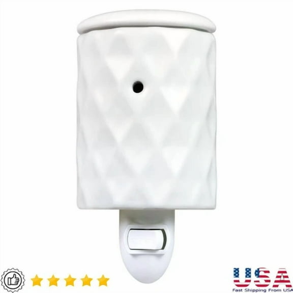 QUEST- Pluggable Wall Wax Warmer Flameless Ceramic Wax Melts Home Aroma Relaxation New