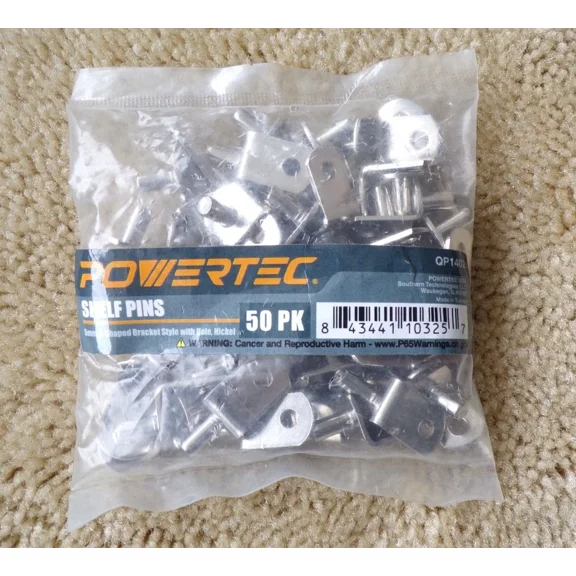 QUEST- Qp1402 5Mm Shelf Pegs 50 Pcs, L-Shaped Bracket With Hole Shelf Pins Support; T13